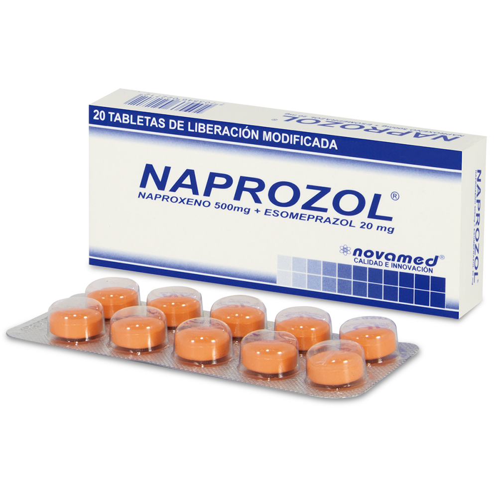 Naprozol 500mg x20 TAB 1000x1000